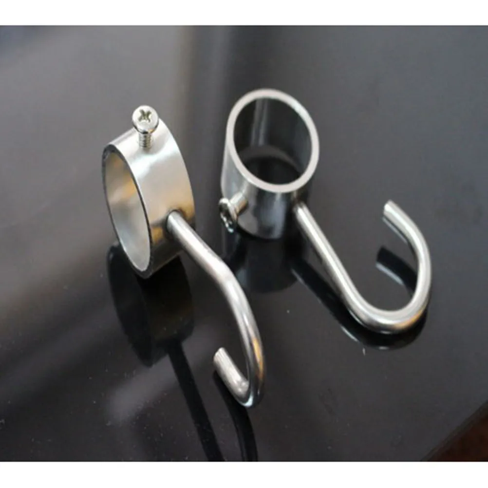 Ganchos de Acero Inoxidable Antioxidantes para Cocina, Armario, Guardarropa, Fáciles de Instalar, Accesorios para el Hogar, para Ollas, Sartenes, Tazones, Tazas y Utensilios