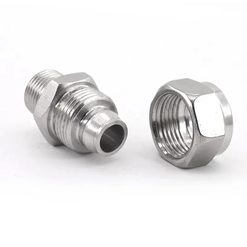 PC4 6 8 10 12mm 1/81/43/81/2BSP Trachea Quick Screw Connector Copper Pneumatic Components Fast Twist Joint Pipe Fittings