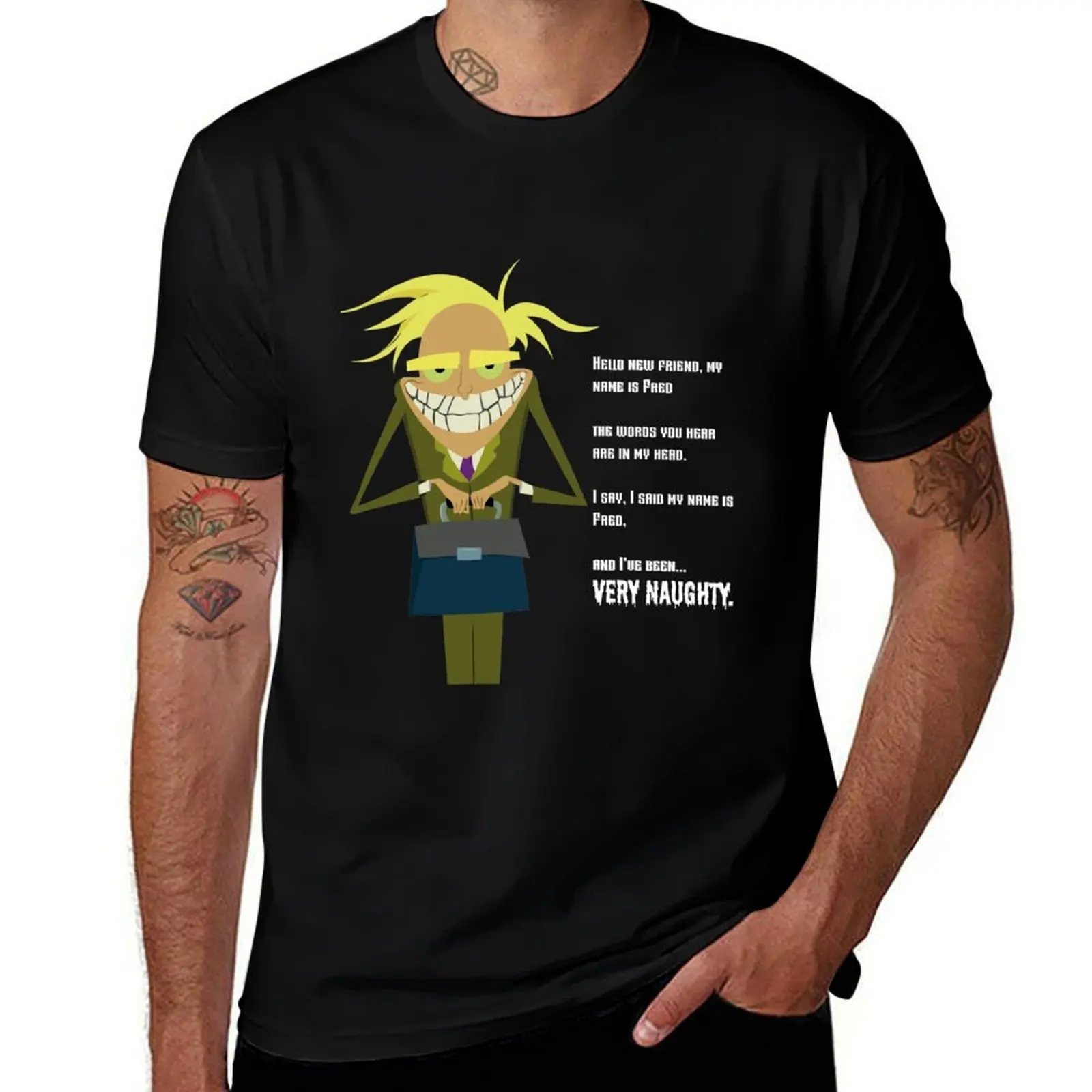Freaky Fred T-Shirt Mechanic Work Tee Shirt T-Shirt