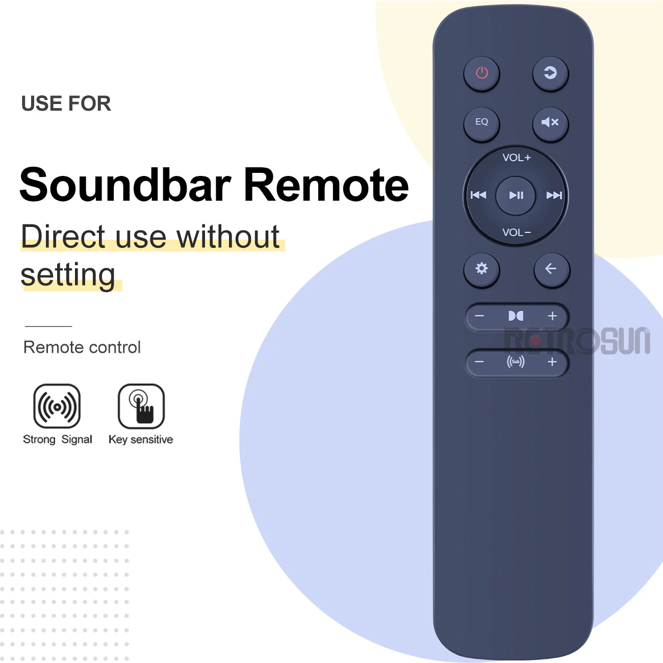 جهاز تحكم عن بعد جديد لمكبر الصوت فيليبس 3.1.2 مع مضخم صوت لاسلكي TAB8947/98 TAB8967 5.1.2