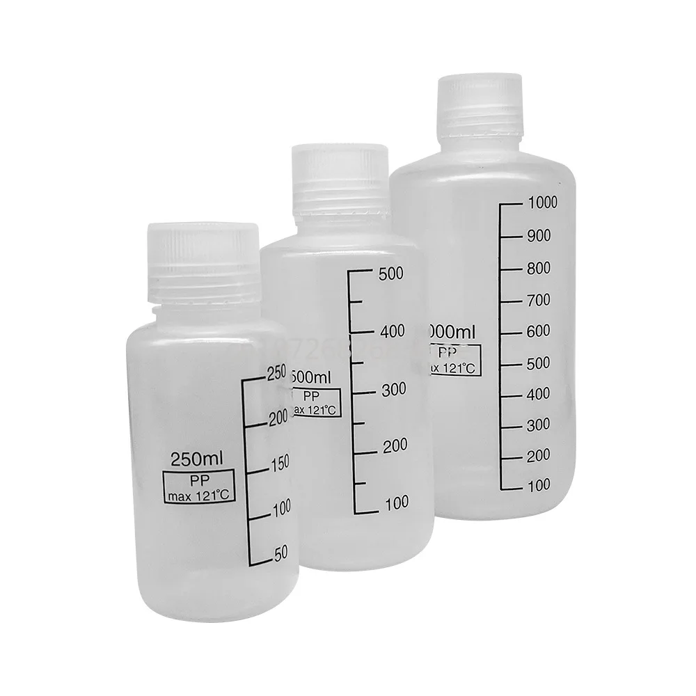 

Reagent Bottle Pp a Narrow Mouthed Bottle with Scale 250 500 1000ml