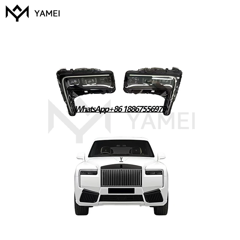 

Facelift New Body Kit for Rolls Royce Cullinan Old Upgrade New Fiberglass Body Kit