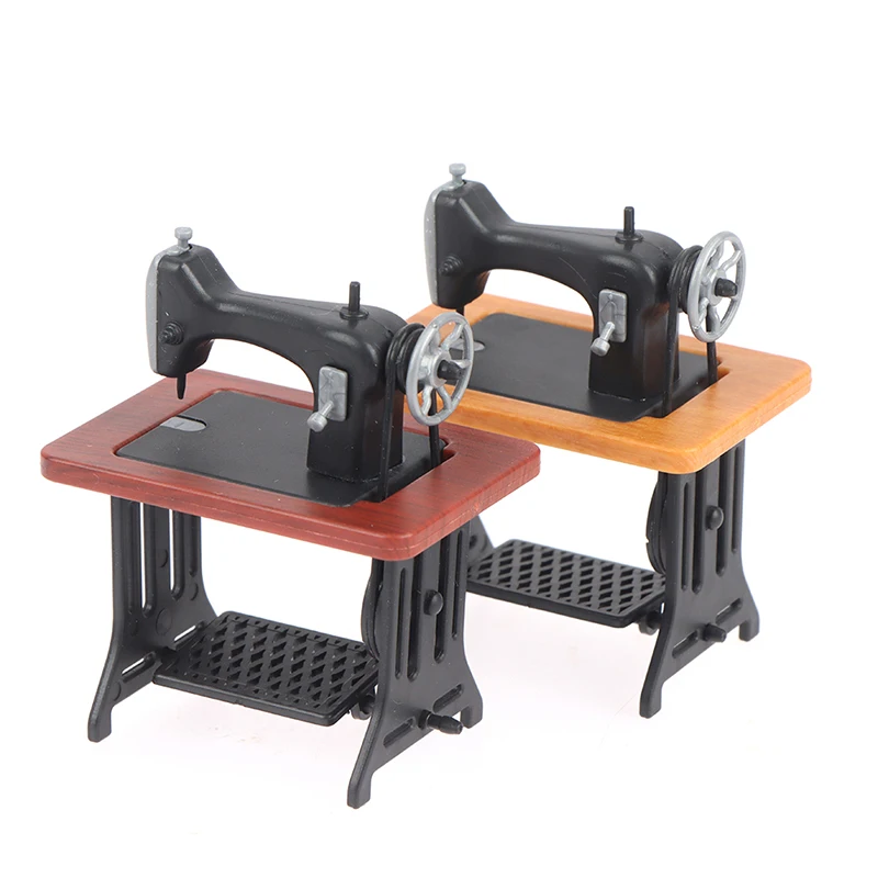 1 Stück Puppenhaus Miniatur Nähmaschine Modell 1:12 Mini Puppe Möbel Dekor Spielzeug Zubehör