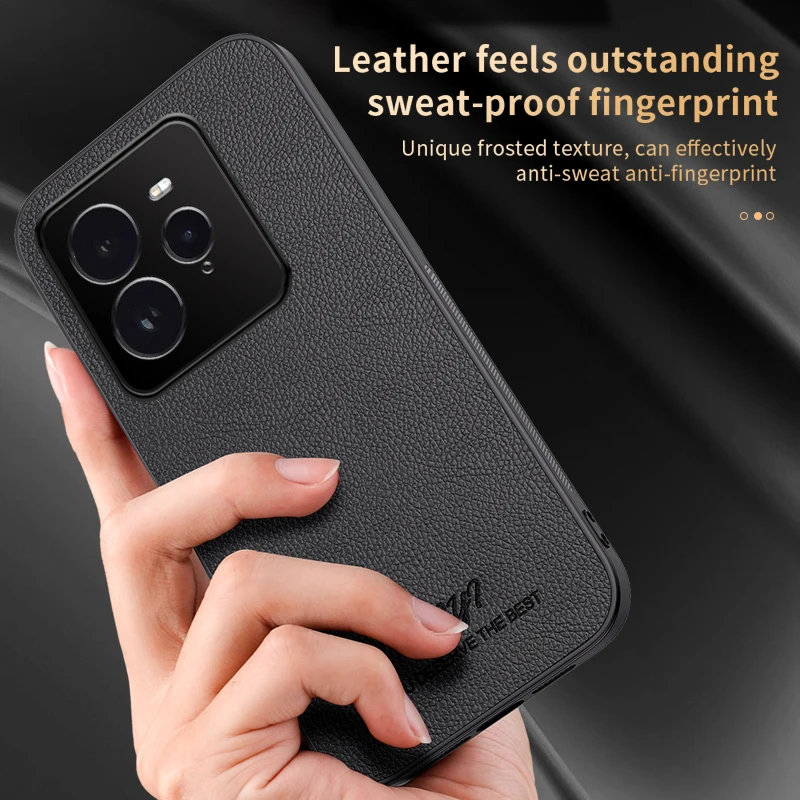 Luxury Business Leather Soft Frame Magnetic Cover For Realme GT7 Pro GT 7 Pro GT7Pro 5G Phone Cases Capa