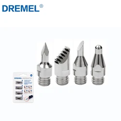 Dremel 204 Gas Soldering Iron Stamping Head Welding Tips Copper Electric Compatible Temperature Tool Accessories Set (4 Pieces)