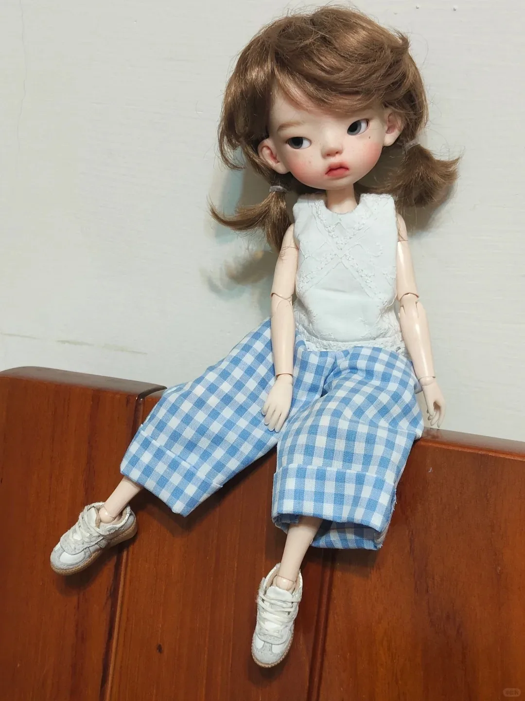 2025 Nuovo bjd sd doll1/6 Ragazza sorridente shuangyanpi Doppia palpebra bambola giocattolo in resina regalo di compleanno Spedizione gratuita di trucco spot