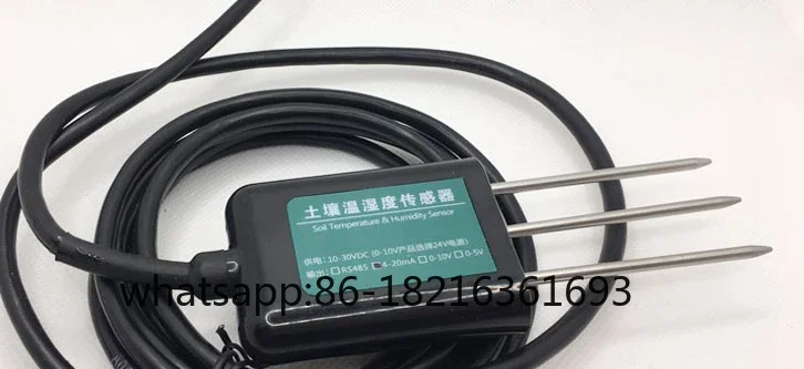 

Soil temperature and humidity sensor / soil moisture conductivity transmitter measurement detector/Soil moisture meter