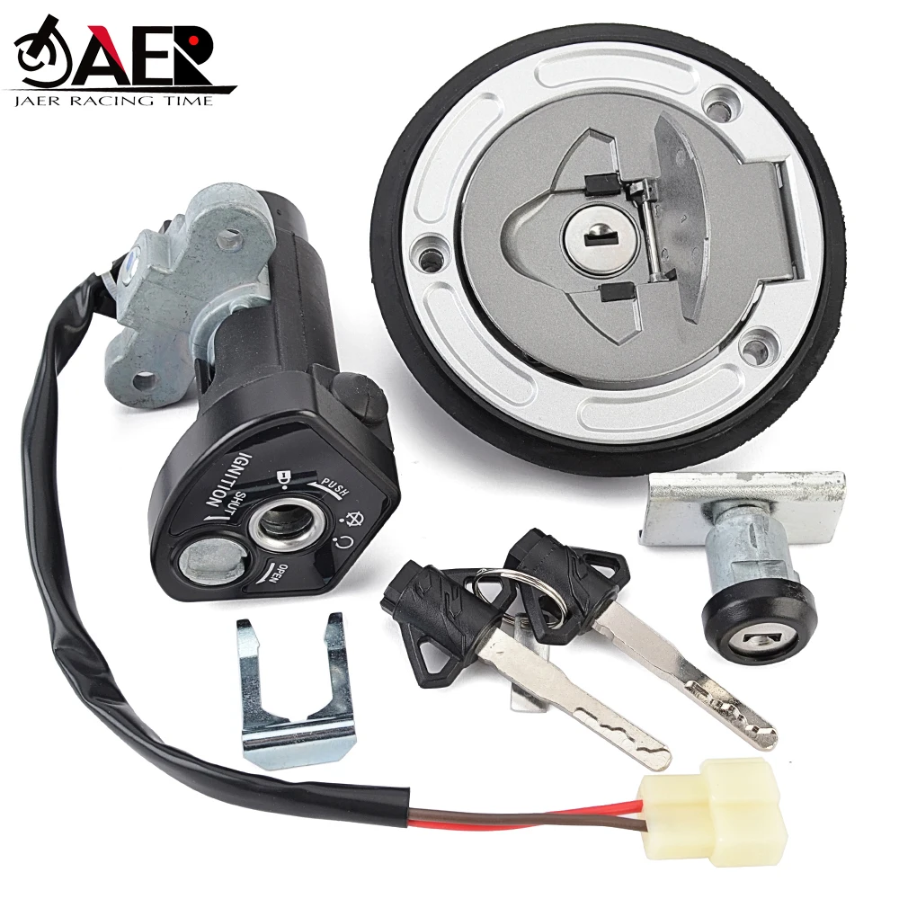 

BK6-XH250-01 Комплект ключей для крышки масляного топливного бака, замок зажигания для Yamaha YZF R15 YZF155 2019 2020 2021 B0TH250100 B1PWF46100