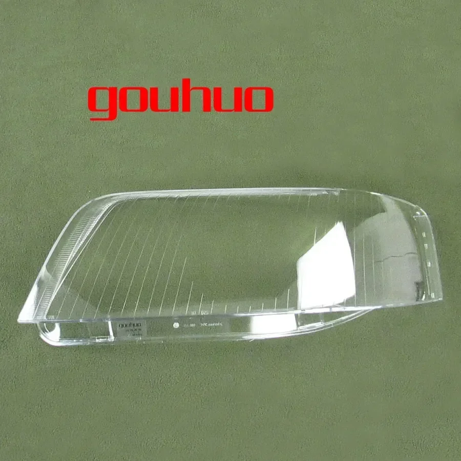 Front Headlamps Housing Headlights Cover Transparent Lampshades Lamp Shell Masks Lens Plexiglass For Audi A6 C5 2003 2004 2005