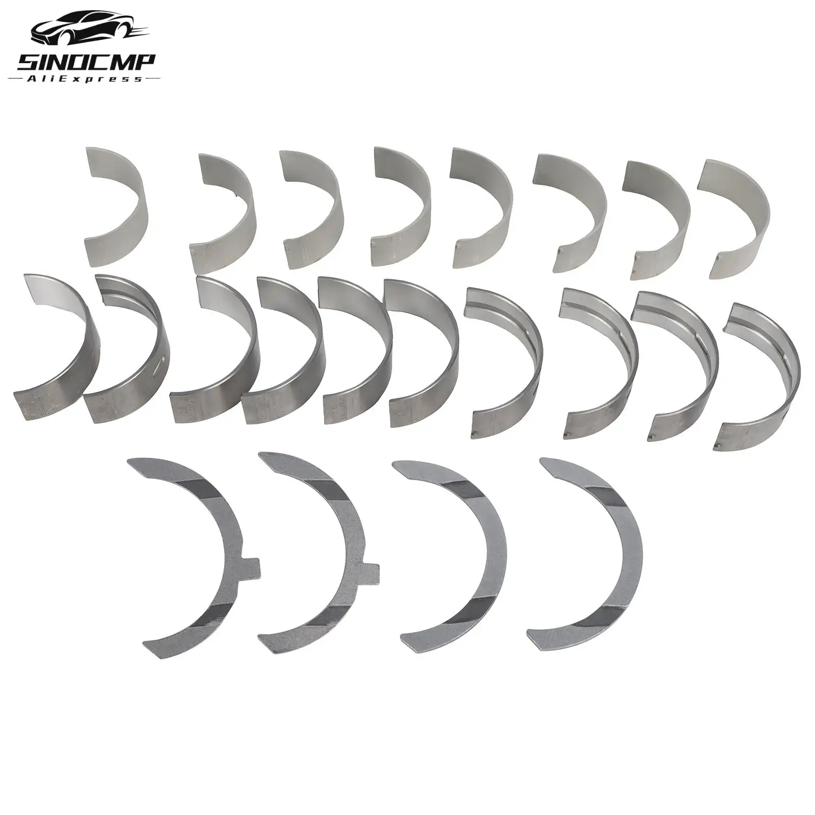 

1Set Con Rod & Crankshaft Main Bearing 264038010054 270033020152 For Mercedes-Benz C300 C260 W213 W205 M264 2.0T M264 Engine