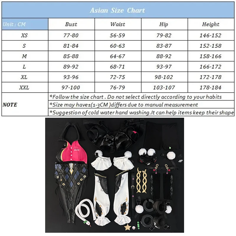 ROLECOS Game Zenless Zone Zero Cissia Cosplay Costume Metropolitan Order Division Agent Cissia Women Halloween Party Jumpsuit view 6
