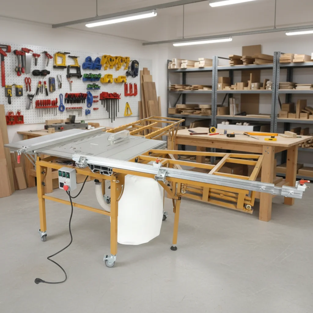 

Форматно-раскроечный станок JT9: Складной, раздвижной, для точной резки древесины, простое управление