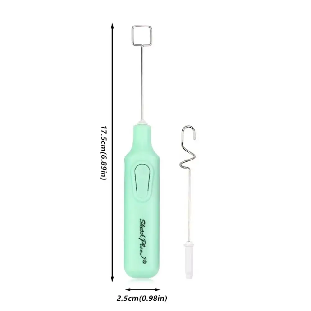 Elektrischer Gouachemixer in Bonbonfarben, gleichmäßige Farbe, elektrischer Farbrührer, schnelles Rühren, Gouache-Rührwerkzeug, professionelles Kunstwerk