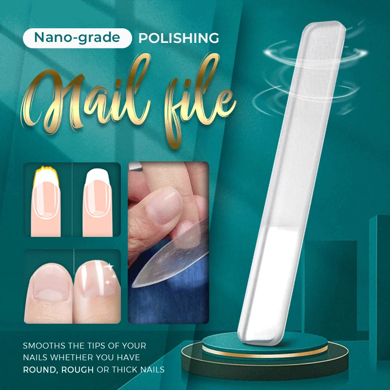 

3 PCS/lot Nano-Grade Polishing And Polishing Nail File Buffer Polishing Strip Transparent Sanding Polishing Durable Nail Art Too