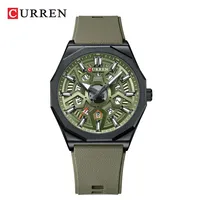 CURREN 8437 Men's Watch Calendar Men's Tape Quartz Watch Fashion Casual Watch