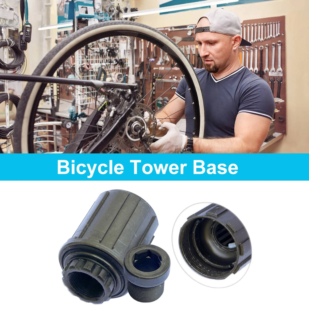 フラワードラムタワーベース実用的な MTB 自転車ハブタワーベース軽量バイク 7/8/9/10 スピードフリーハブボディ修理部品