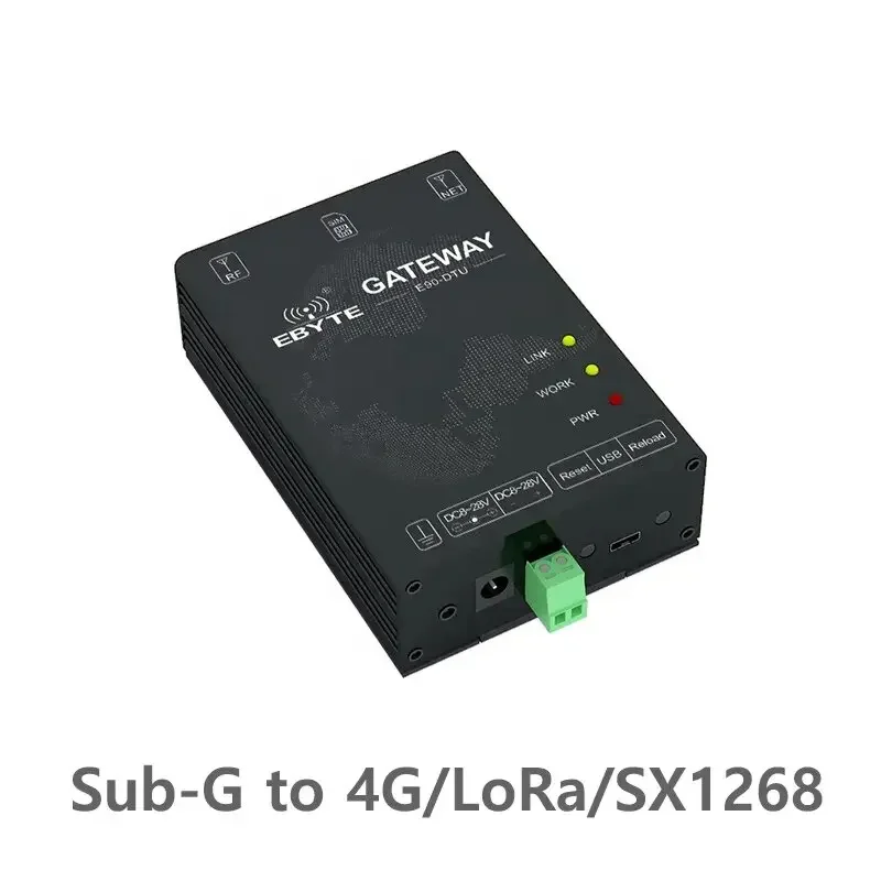 E90-DTU(900SL30-4G) 10km lora modem GSM 4G modem dtu LoRa spread spectrum technology wireless data transmission