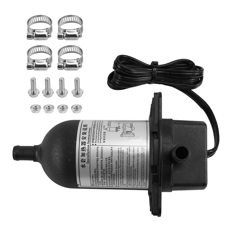 Aquecedor gerador diesel 500W 120V pré-aquecedor autoculante termostato aquecedor de água peças de jaqueta diesel