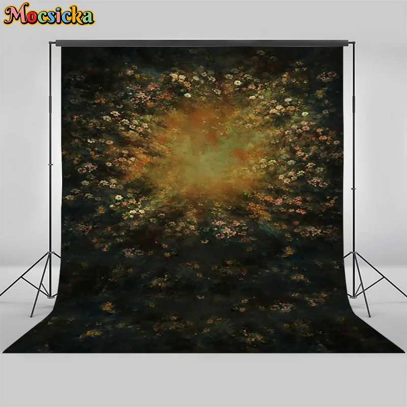 Abstract Photography Background Abstract Colorful Paint Oil Painting Graffiti Adults Child Portrait Backdrop Photo Studio Props