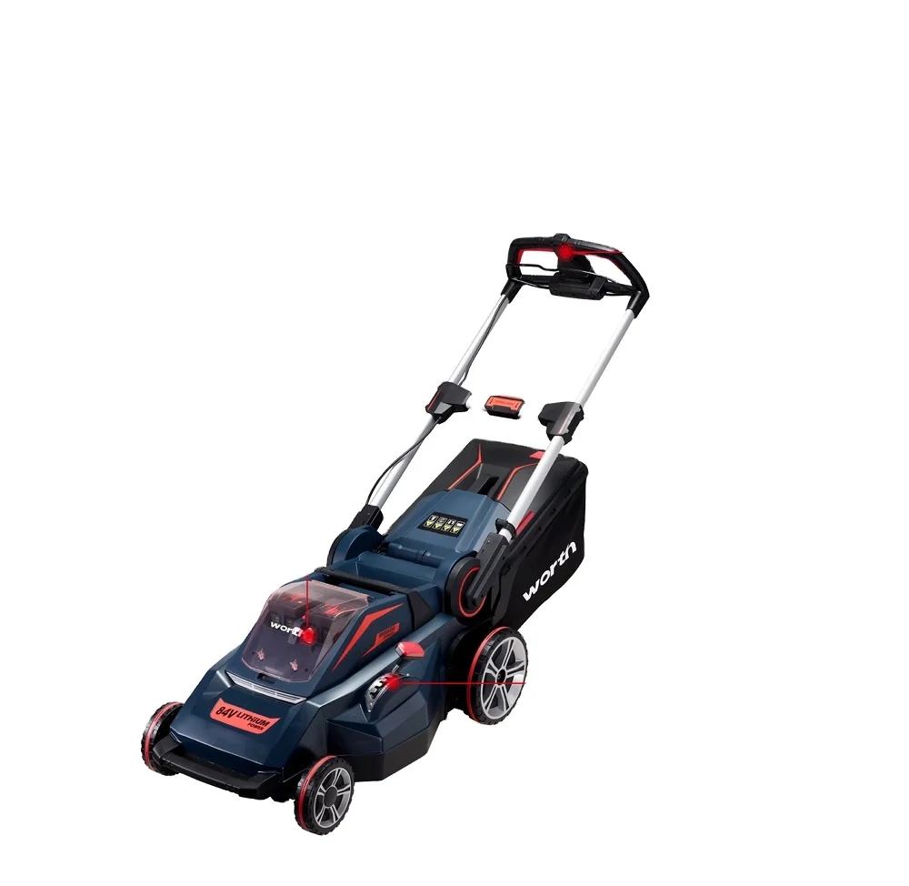 84V Electric Battery Self Propelled Sales Cordless  Lawn Mower