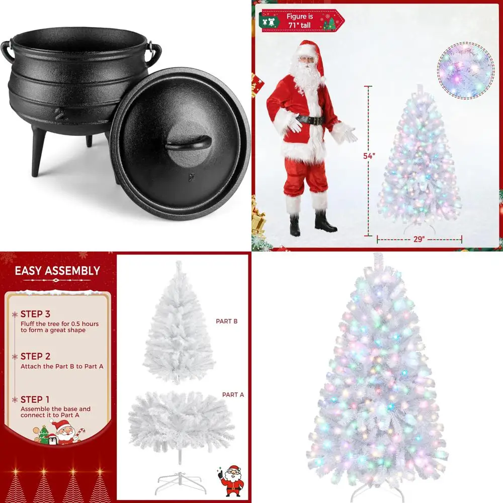 

Предварительно приправленная чугунная кастрюля «Африканский горшок под» на 6 литров с крышкой — голландская духовка на 3 ножках для кемпинга и приготовления пищи на открытом воздухе