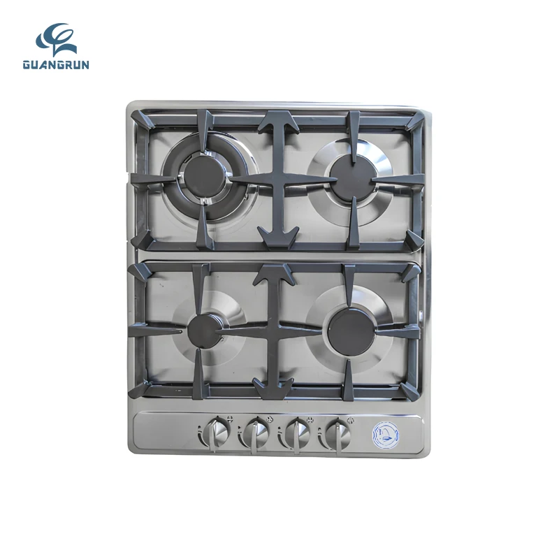 

AGA Certification 4-Burner Gas Stove Cooktop Combo with SUS 304 Stainless Steel and Lightweight Design for Caravan Motorhome