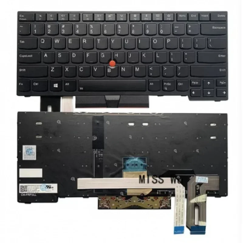 New US Keyboard For Lenovo ThinkPad E480 E485 L480 T480S L380 L490 Yoga English Black 01YP400 01YP440