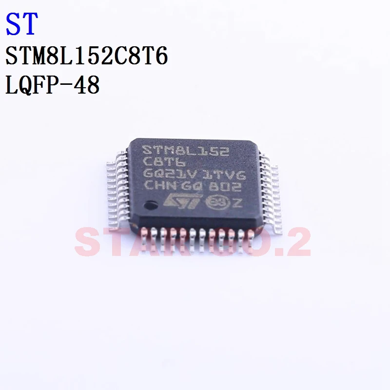 2PCSx STM8L152C8T6 LQFP-48 ST Microcontroller