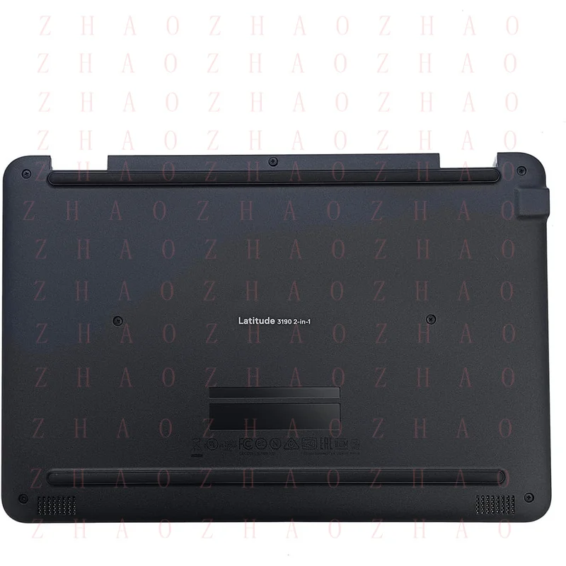 L+ 5PCS 0T55VY For Dell Latitude 3190 2-in-1 Bottom Base Case Cover Black Enclosure