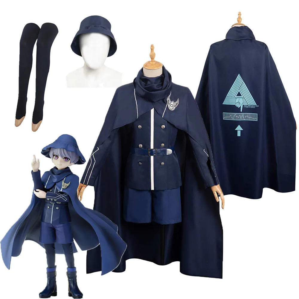 

Youma Cosplay Costume Anime Enigma Archives RAIN CODE Uniform Boys Men Adult Halloween Carnival Party Disguise RolePlay Suit