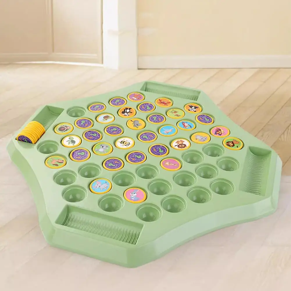 

Children's Flip Animal Chess Memory Game Board Games Party Educational Family Toy Parent-Child Interactive J0S9