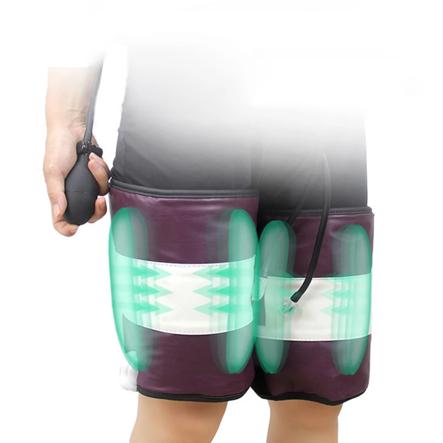 جهاز تدليك الساق الكهربائي بالأشعة تحت الحمراء يعمل بالهواء المضغوط، جهاز تدليك التخسيس بالاهتزاز للاسترخاء وتعزيز الدورة الدموية لتخفيف الألم