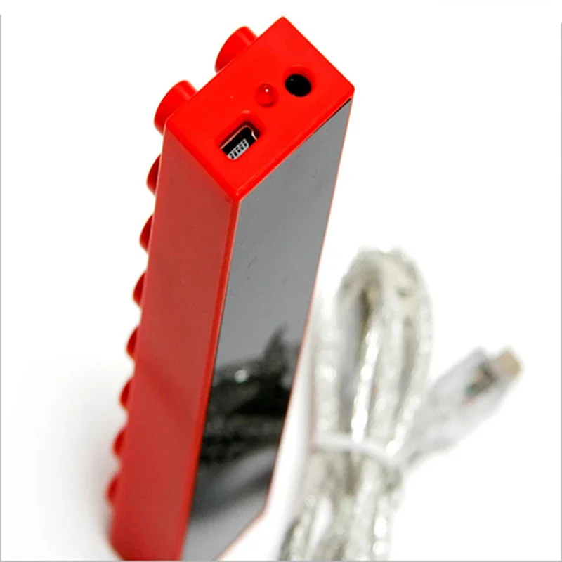 Rectangular 4-Port USB 2.0 Hub Plastic 4 Ports USB 2.0 Data Hub Splitter Adapter Portable for Laptop, PC, More USB Devices