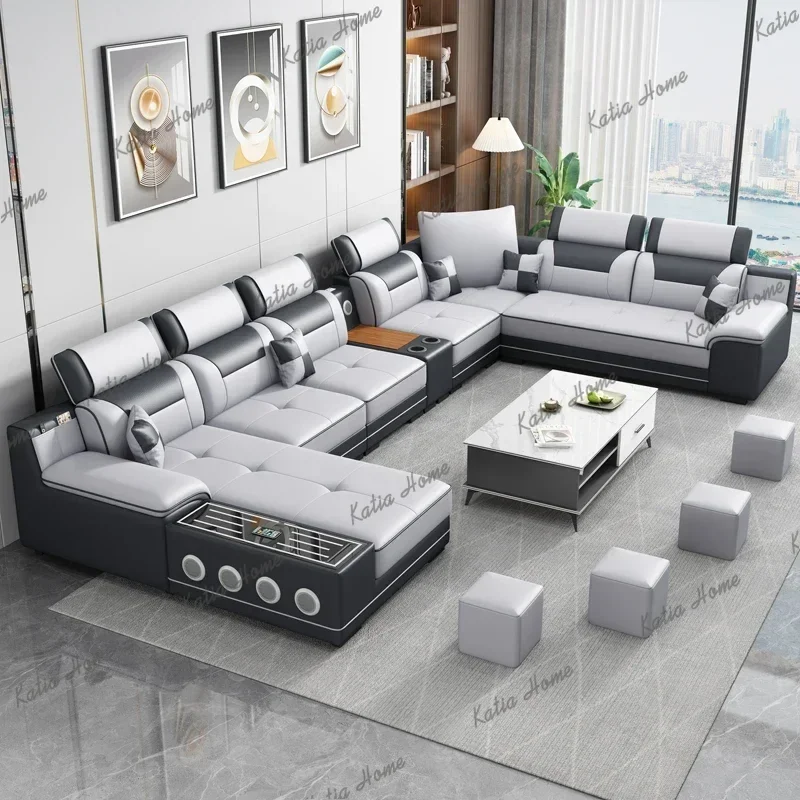 FG Designer Sleep Living Room Sofas Recliner Modern Wooden Minimalist Sofas Daybed Nordic Italian Divano Soggiorno Home Furnitur