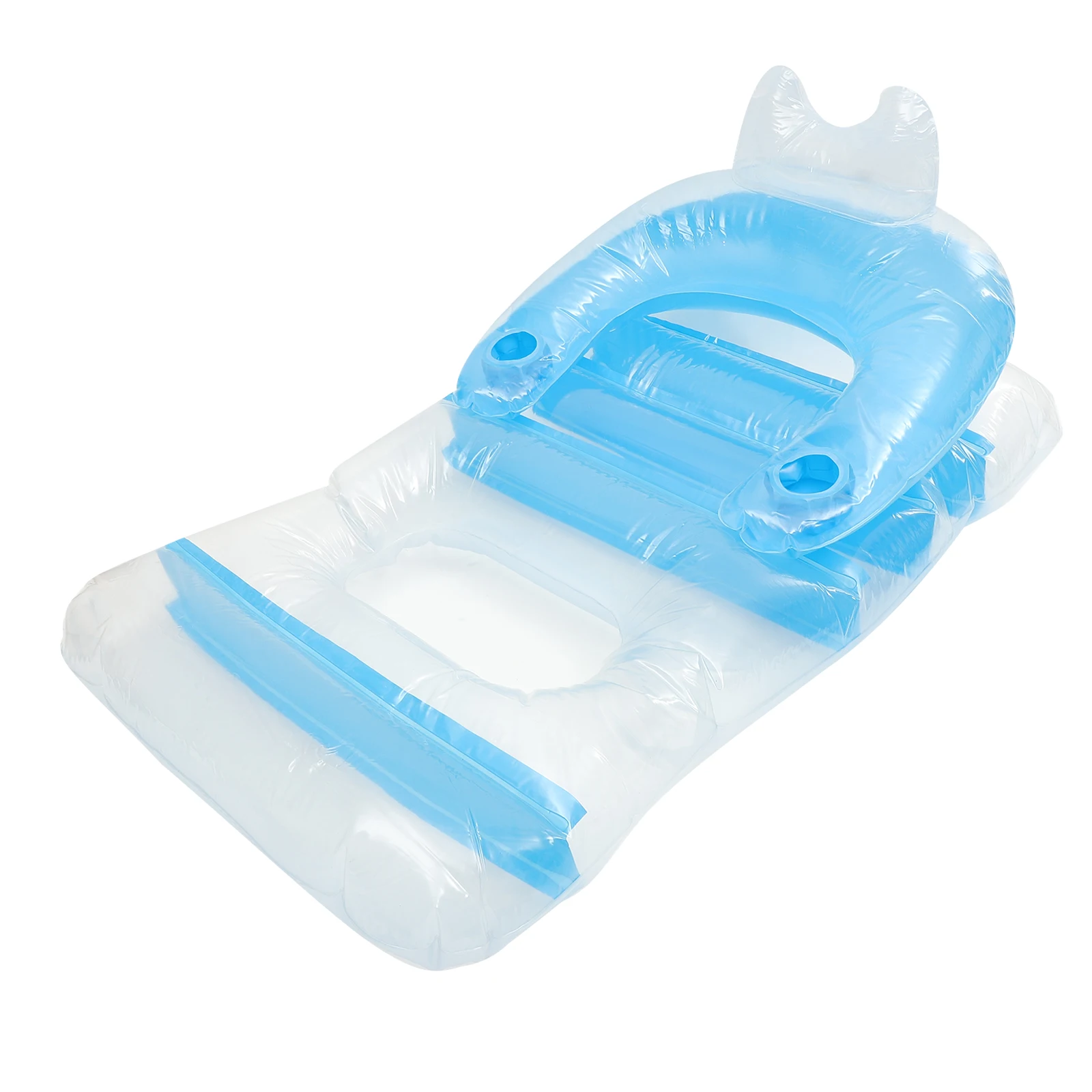 

1Pcs Inflatable Floating Bed Durable PVC Swimming Floating Pad Lightweight Portable Swimming Mat for Summer Relaxing