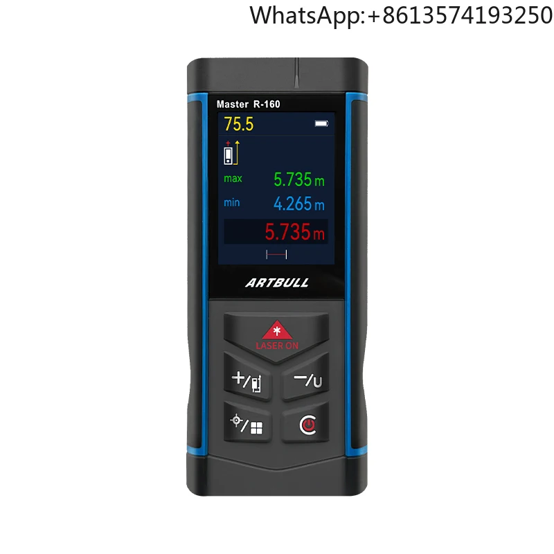 

ARTBULL Laser Distance Meter Rangefinder 160m With Camera Color Screen Rechargeable Outdoor