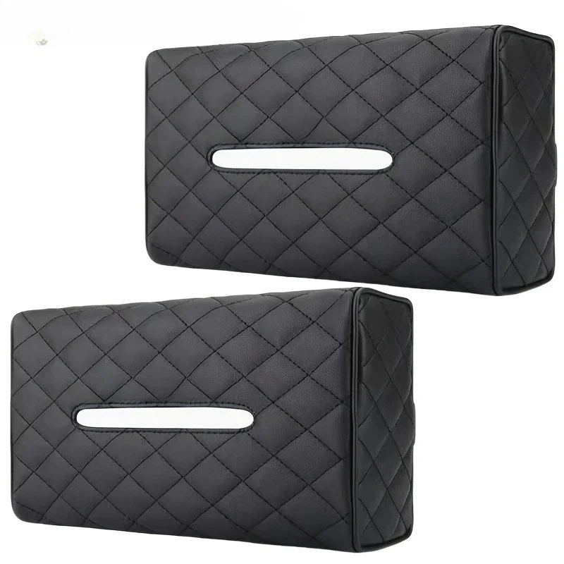 Car Tissue Holders, Oversized Car Tissue Box for Hanging on The Back of Car Seats, Multifunctional Sunshade Tissue Box