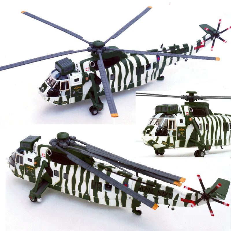 

Die Cast 1:72 Scale LEGION America Royal Navy Squadron Helicopter Model 848 Alloy Aircraft Model 2009 Collection Toy Gift