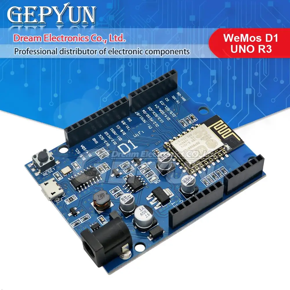 ESP-12E Wemos D1 Un… - image