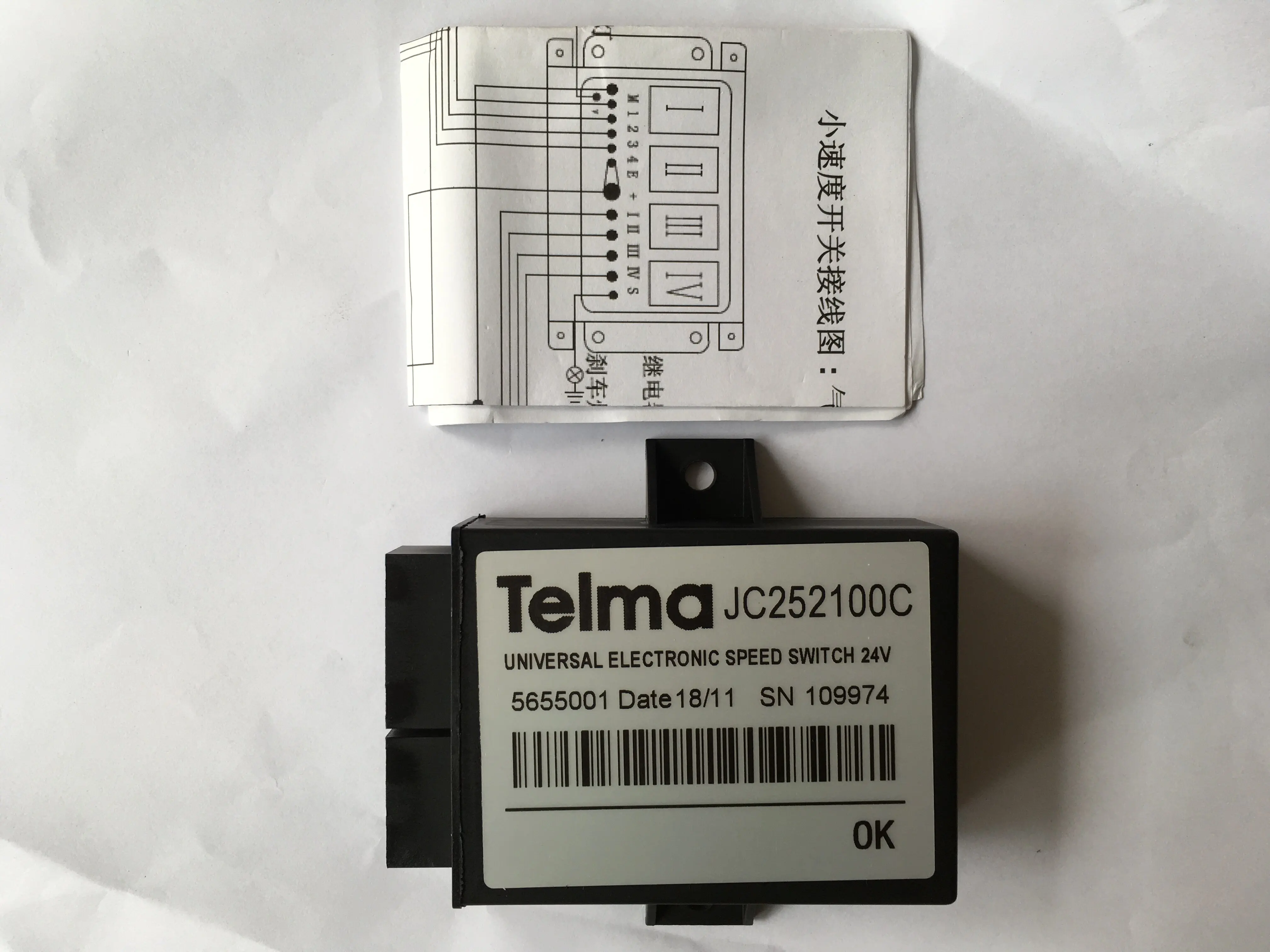 for Bus retarder Telema retarder fourth gear speed low speed switch control box JC252100C
