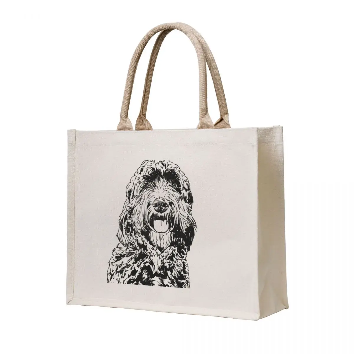 

Bernedoodle Dog Tote Bag university shopper bag Cloth bags tote bags cloth bags custom