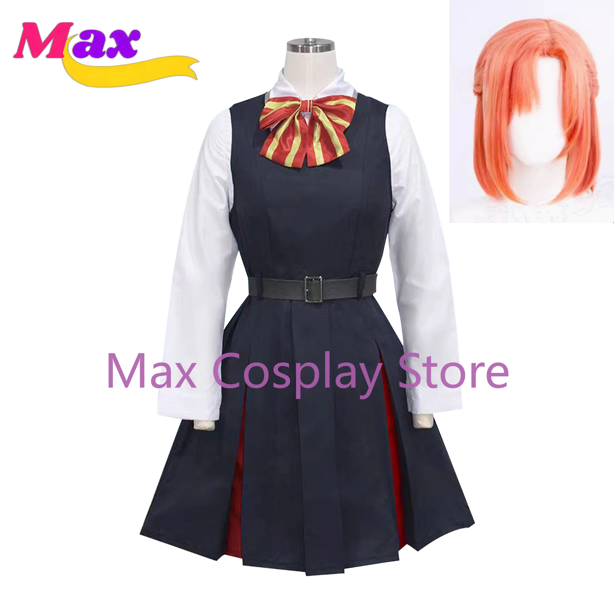 

Max Anime Whisper Me a Love Song Cosplay Kino Himari Costume Party Uniform Full Set Female Suit