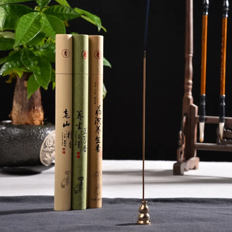 1PC 20g Scent Sandalwood Stick Incense Artificial Plant Aromatherapy Refreshing Tranquilize Mind Use in The Home Office Bedroom