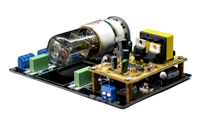 

DC12V car mounted 6N8P (6H8C 6SN7) single tube electronic front stage gallbladder finished board