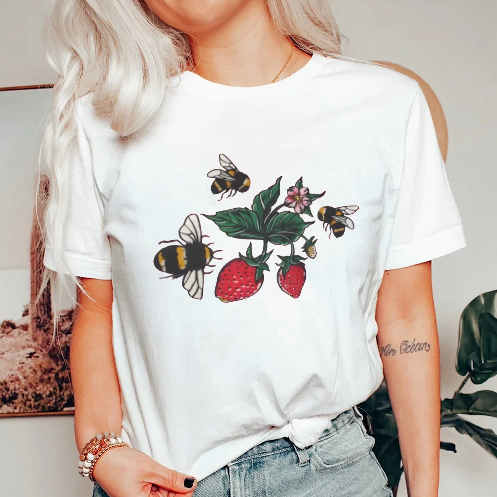 Sakura-Druck aus weicher, gewaschener Baumwolle – Retro-Y2K-Shoujo-Mädchen-Top, arbeitsfreundlich, whimsy in neutraler Palette