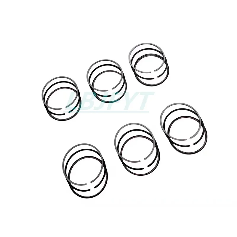 9A110307502 6 قطعة مجموعة حلقات المكبس Mahle لبورشه كاريرا S توربو 911 991 997 MA1 MDA 3.8L #3