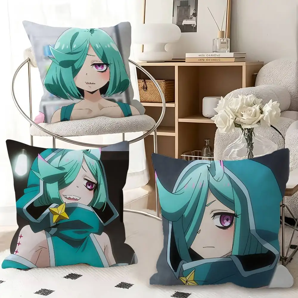 1pc Gushing Over Magical Girls Leberblume Pillow Case Fashion Square Pillowcase Bedroom Sofa Room Ins Decoration Leisure