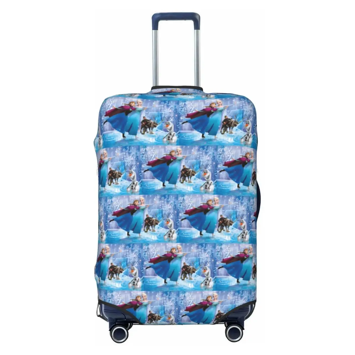 

Custom Frozen Movie Luggage Cover Protector Funny Animes Travel Suitcase Protective Cover for 18-32 Inch