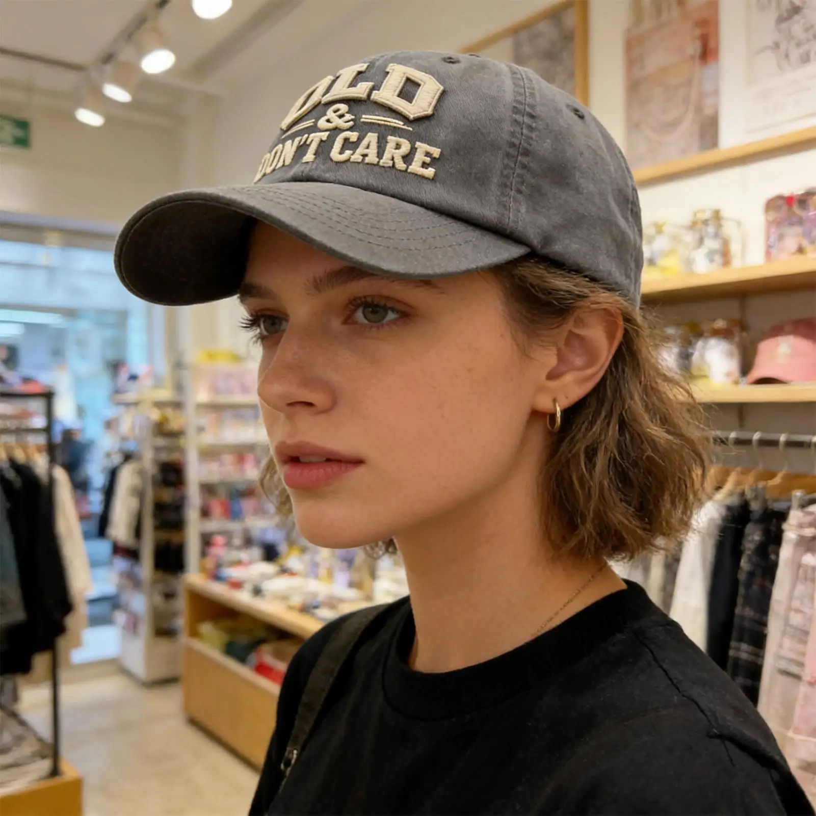 Baseball Caps Lette…