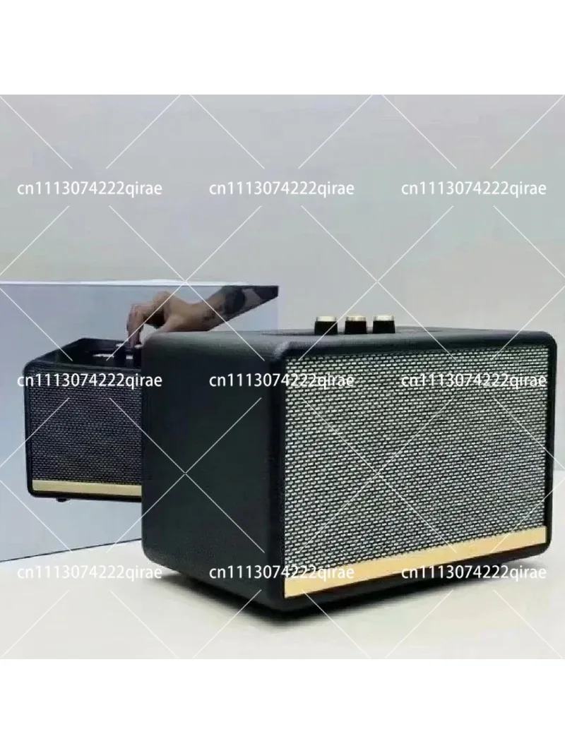 Portable Retro Wireless Bluetooth Speaker with Adjustable Bass Outdoor Mini Speaker